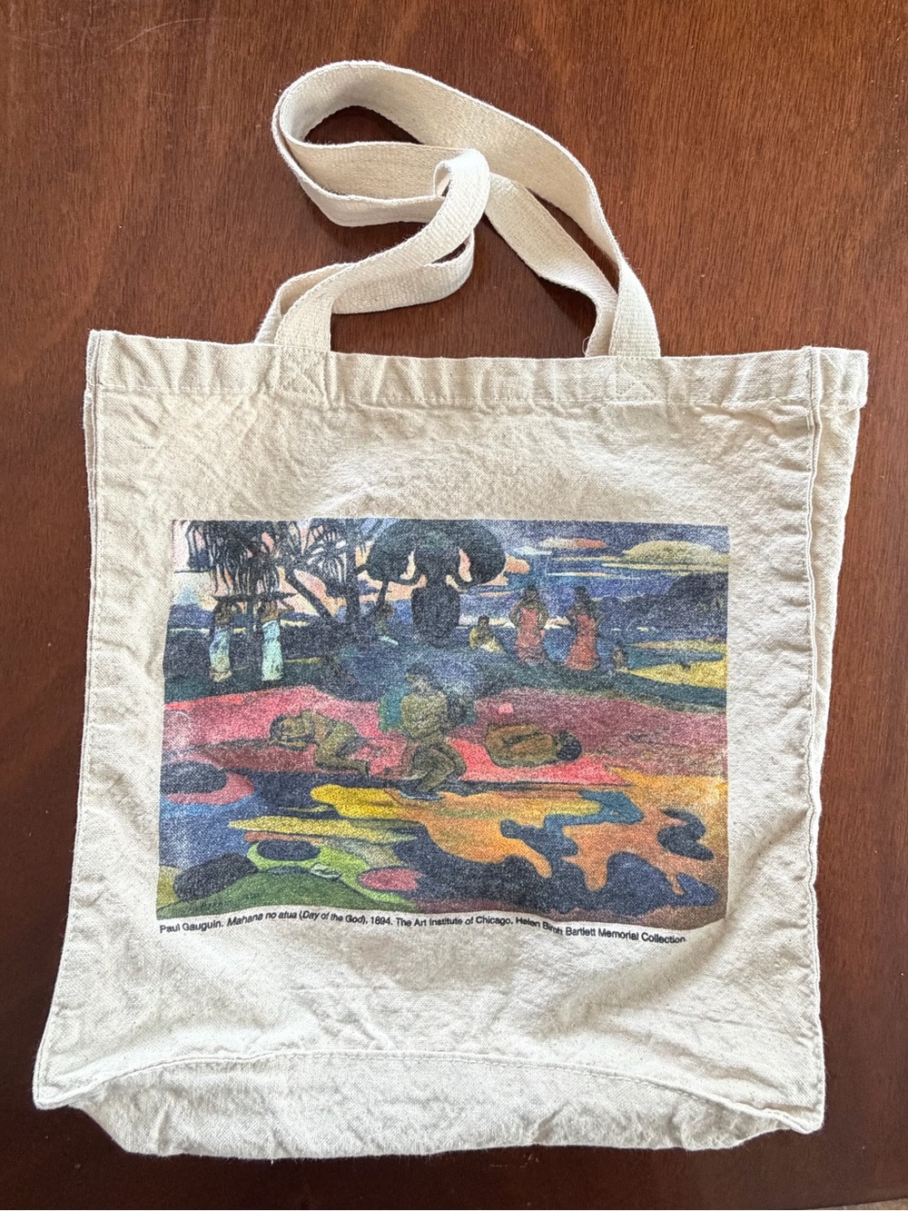 Bloomingdale’s x Art Institute of Chicago Canvas Tote with Paul Gauguin Print